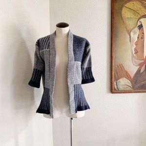 ⋒ Anthropologie Cropped Sweater ⋒